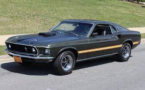 Ford Mustang Mach 1 428 Super Cobra Drag Pack 4 Speed - [1969]